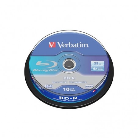 Blu-ray BD-R SL 25GB 6x 10 Verbatim