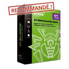 Dr.Web Security Space 1PC 3 Ans