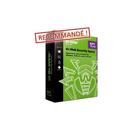 Dr.Web Security Space 1PC 3 Ans