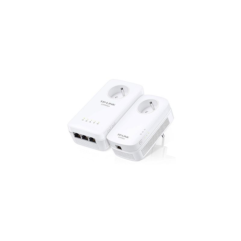 Adaptateur CPL AVI300 Mbps 1 port avec prise gigone TP-Link