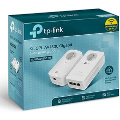 Adaptateur CPL AVI300 Mbps 1 port avec prise gigone TP-Link