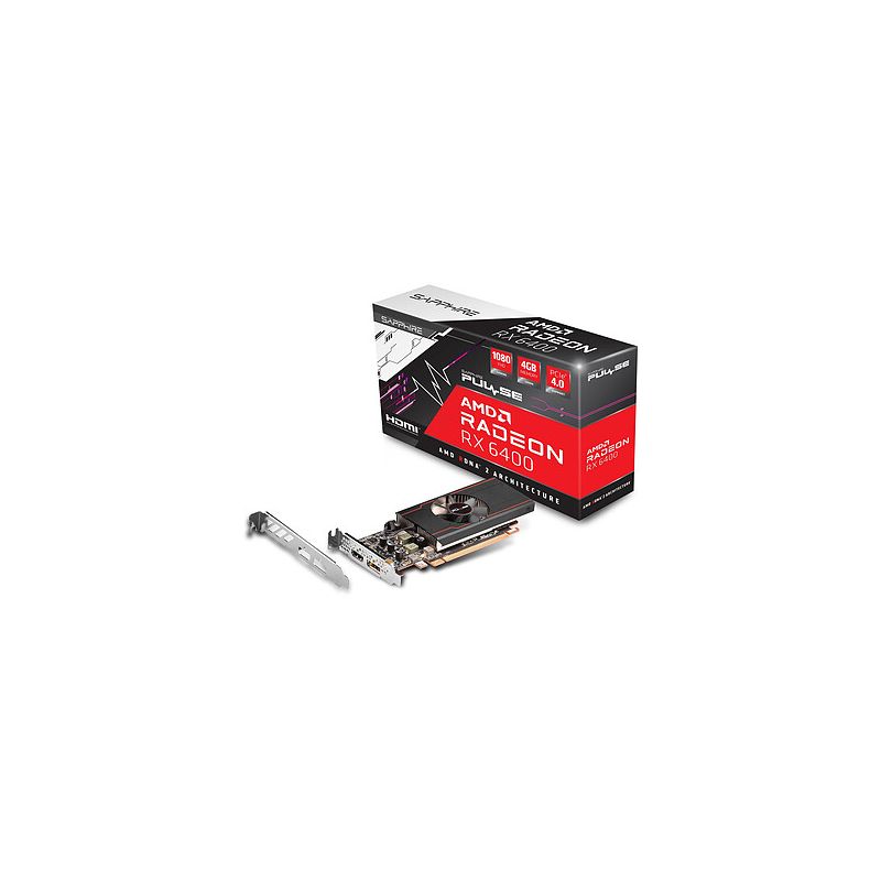 Sapphire Radeon Carte graphique RX 6400 Sapphire Radeon Carte graphique RX 6400