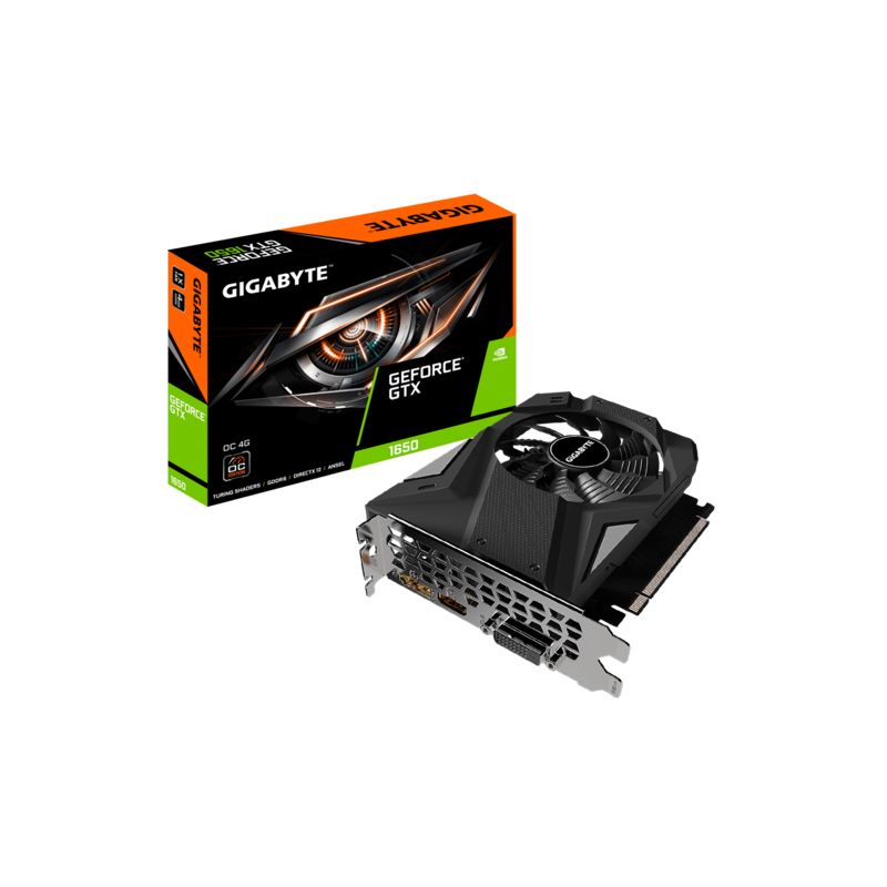 Gigabyte carte graphique GeForce GTX 1650 D6 OC 4G Gigabyte carte graphique GeForce GTX 1650 D6 OC 4G