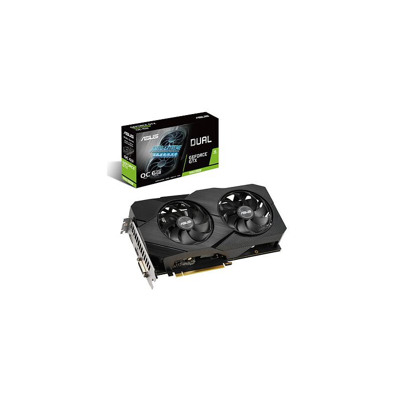 ASUS Carte graphique GeForce GTX 1660 DUAL ASUS Carte graphique GeForce GTX 1660 DUAL