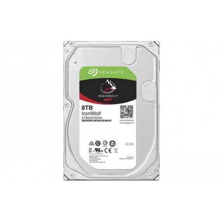 Disque du seagate vue de face 8To