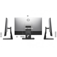 3 ordinateurs dell all in one optiplex 7470 reconditionné cote à cote