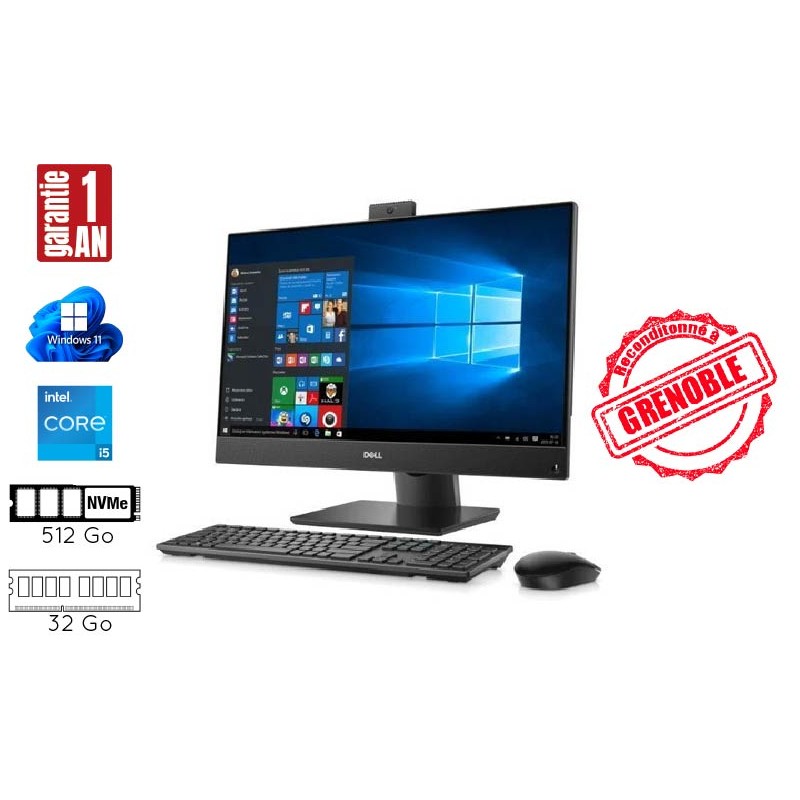 dell optiplex 7470 all in one reconditionné vue de face avec la caméra rétractable sortie dell optiplex 7470 all in one reconditionné vue de face avec la caméra rétractable sortie