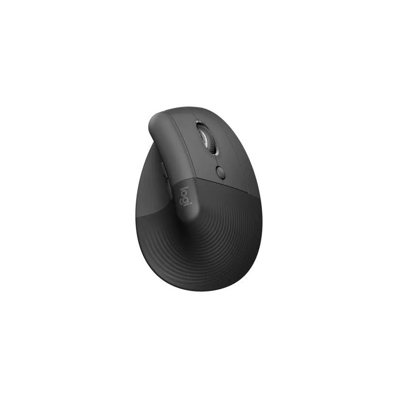 logitech lift graphite rgo series vue de haut