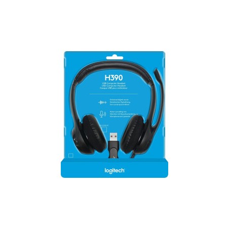 Casque-micro USB avec microphone Headset H390