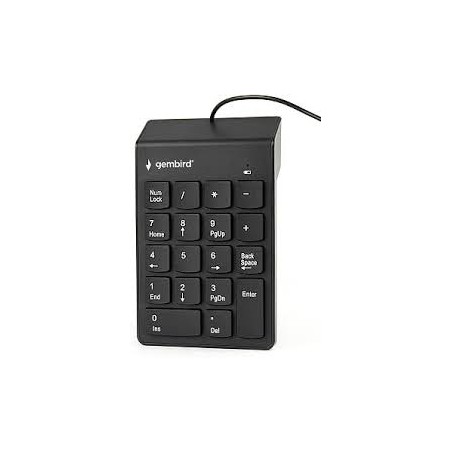 Clavier numérique sans fil GEMBIRD USB port Windows