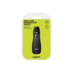 Pointeur Laser sans fil Logitech Presenter R400 noir