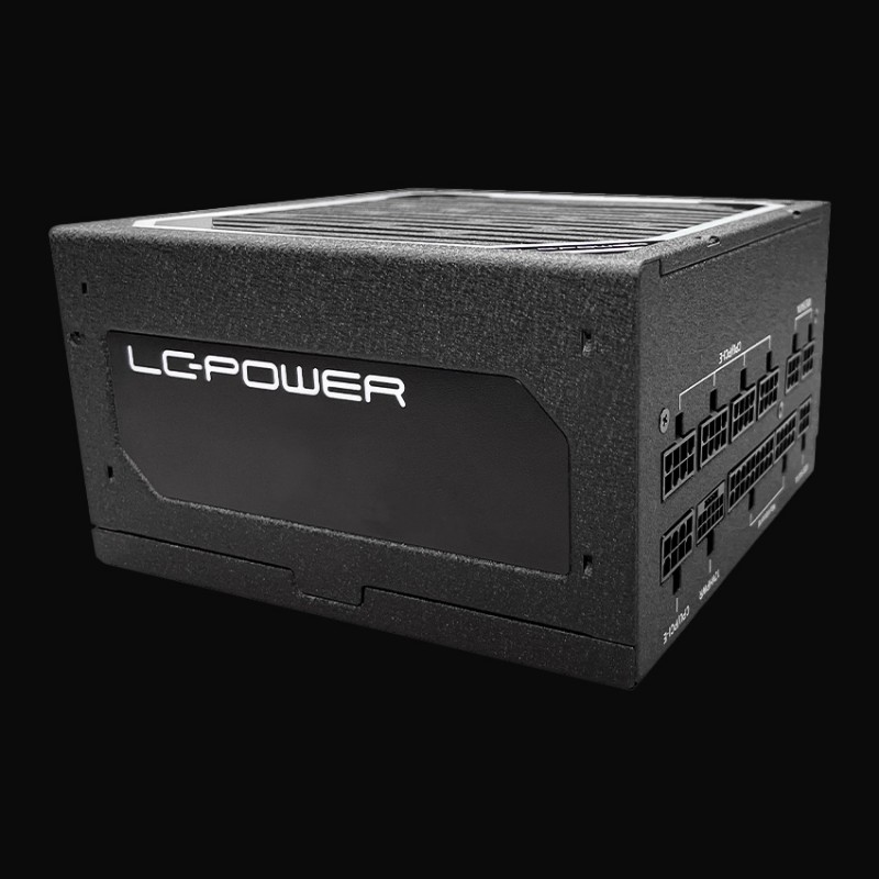 LC-Power LC6750M V3.0 avec câbles plats noirs