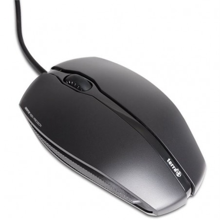 TERRA souris 1000 filaire USB noire