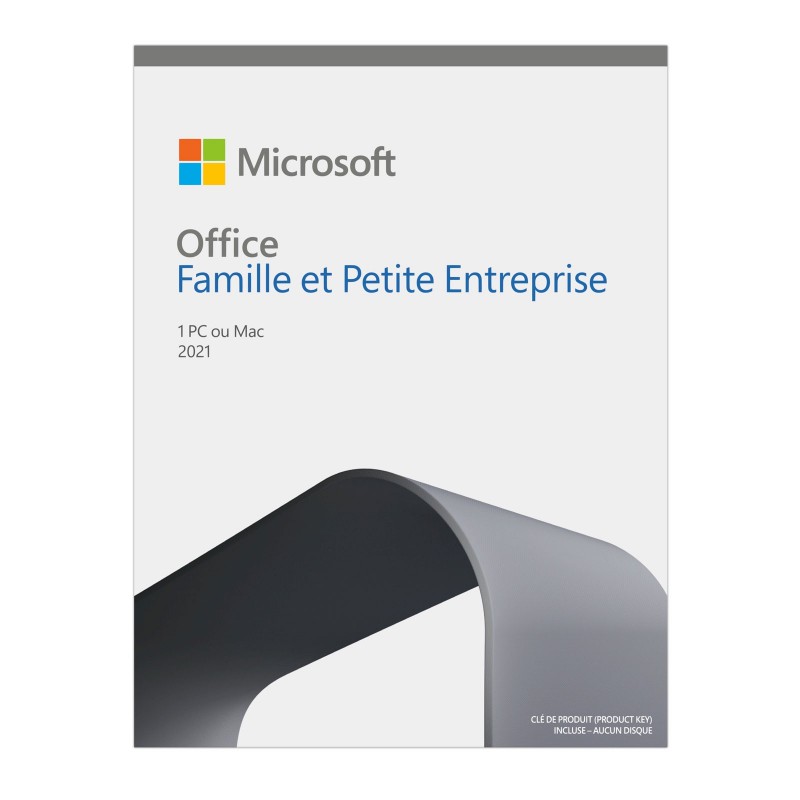 Microsoft office famille et petite entreprise 2021 (Europe)
