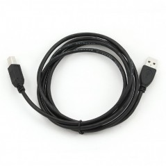 Câble USB 2.0 type A / A mâle - 2m Noir - Câbles USB - Achat