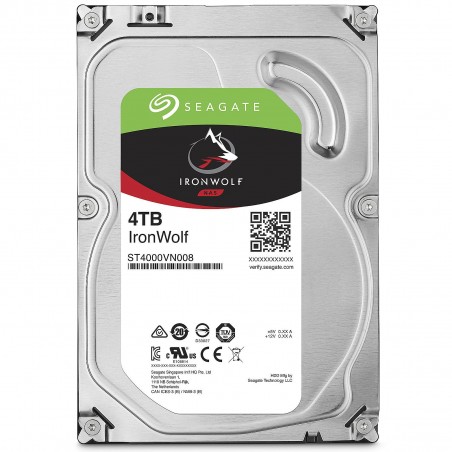 Seagate disque dur IronWolf 4 To