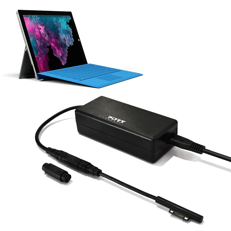 Visuel du chargeur PORT Connect et de sa connectique