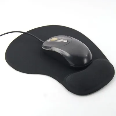Surface du tapis de souris Gembird MP-GEL-BK