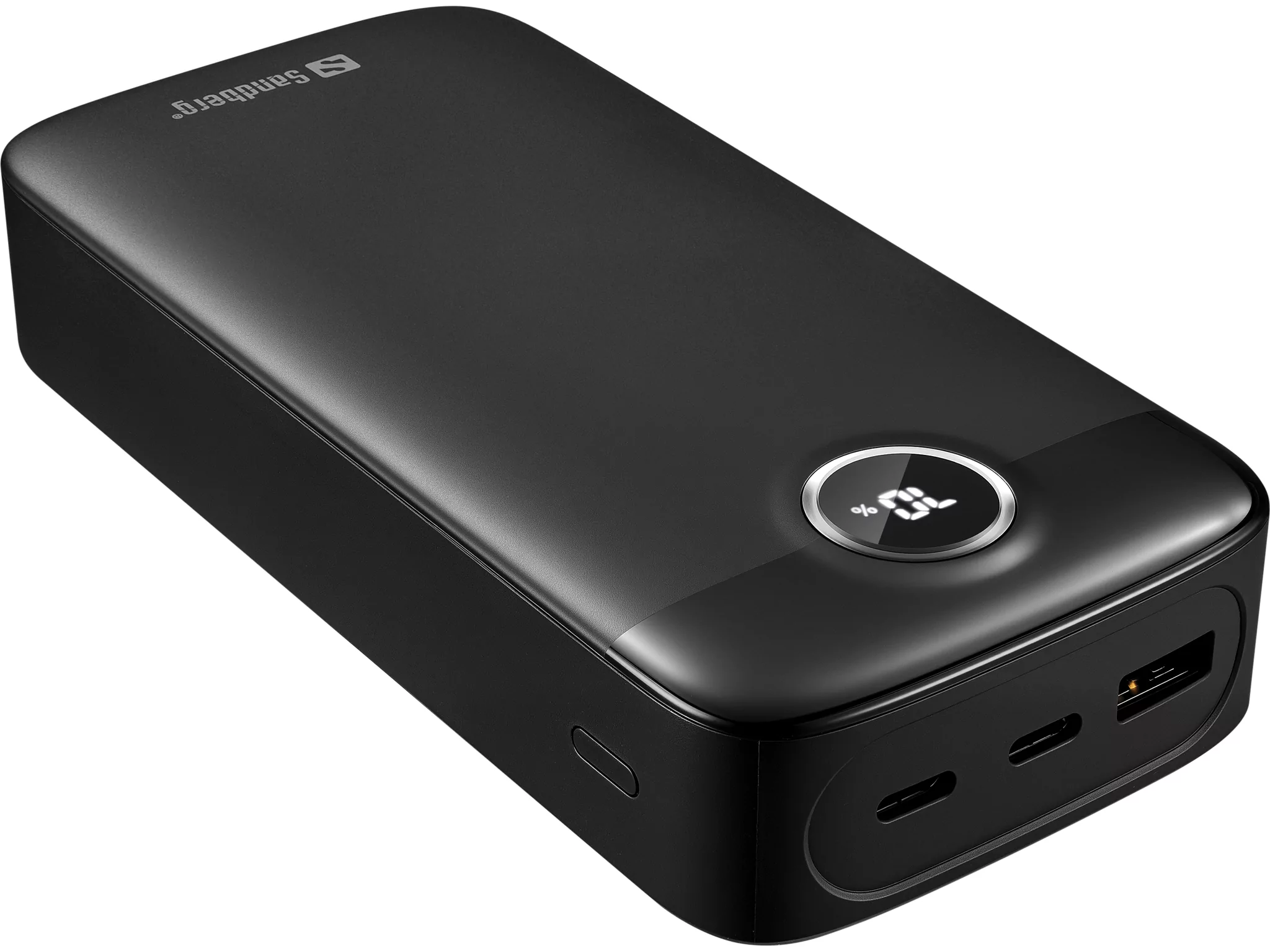 Port USB-A Sandberg SemiSolidState Powerbank 20000